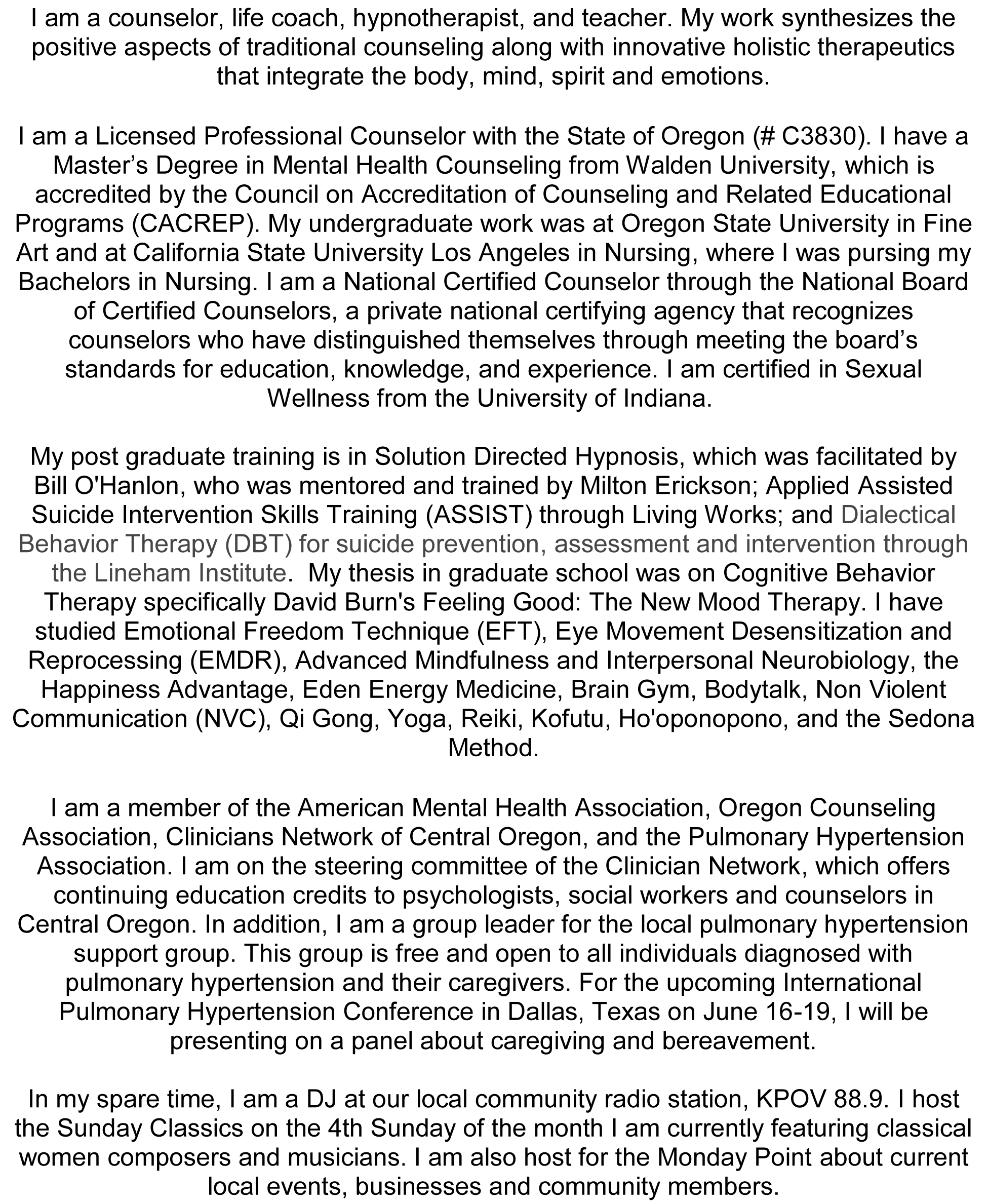 Michele Freeman Counseling